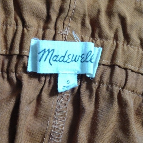 Madewell Brown Ankle-Length Pants Rust Color - Picture 2 of 2